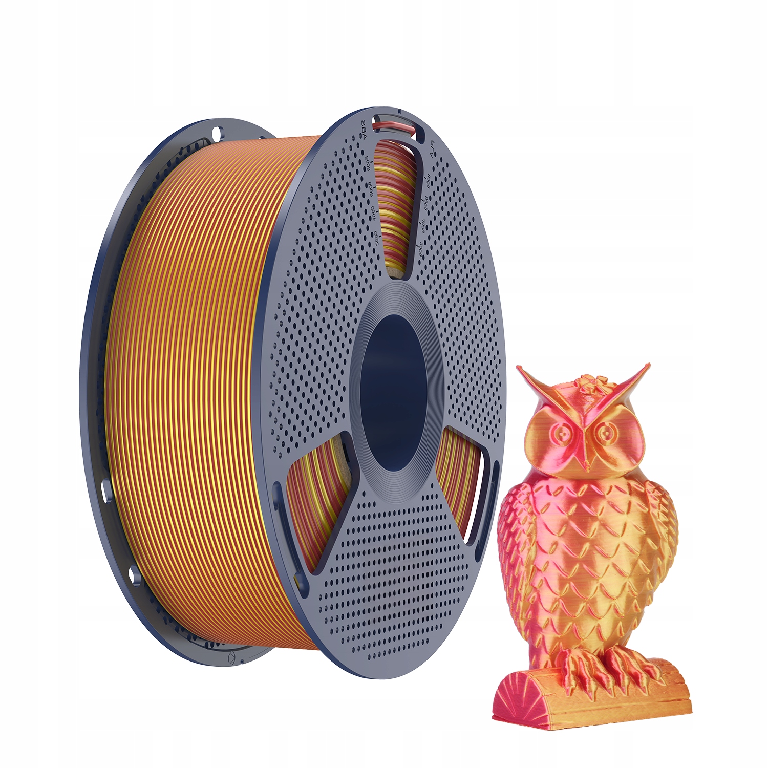 Filament SUNLU PLA Plus  Dwukolorowy Jedwabny (DUAL SILK)