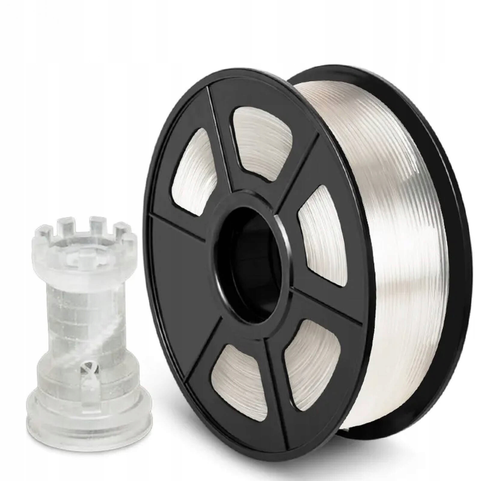 Filament SUNLU PLA Plus Naturalny Przezroczysty (NATURAL TRANSPARENT)