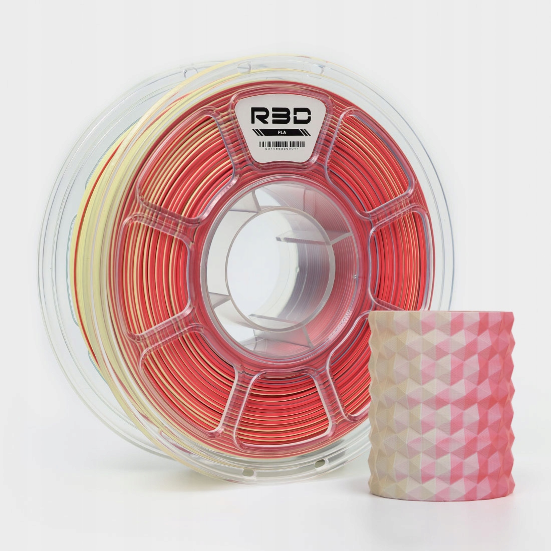 Filament null PLA  Trójkolorowy Matowy (TRIPLE MATTE)
