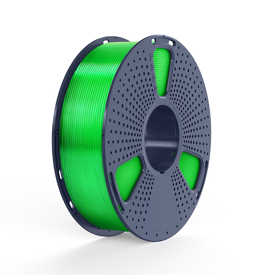 Filament SUNLU PETG Zielony Przezroczysty (GREEN TRANSPARENT)