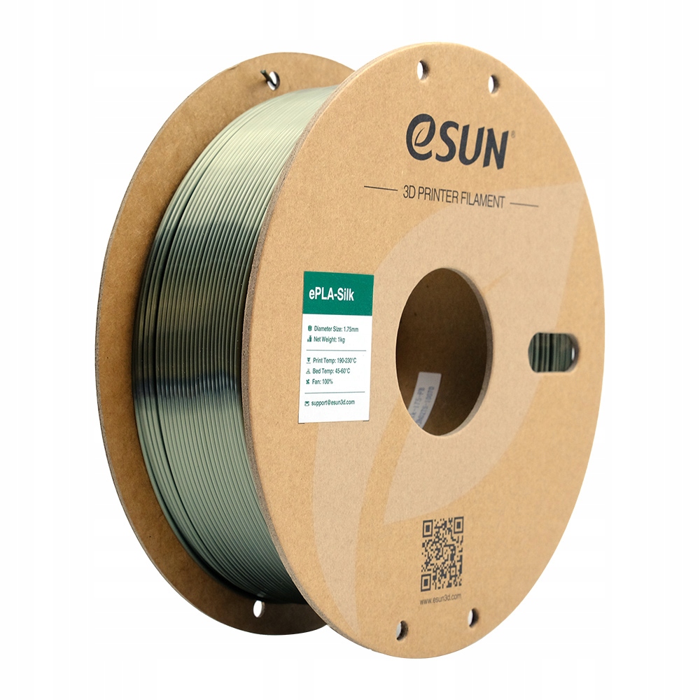 Filament eSUN PLA Żółty Jedwabny (YELLOW SILK)