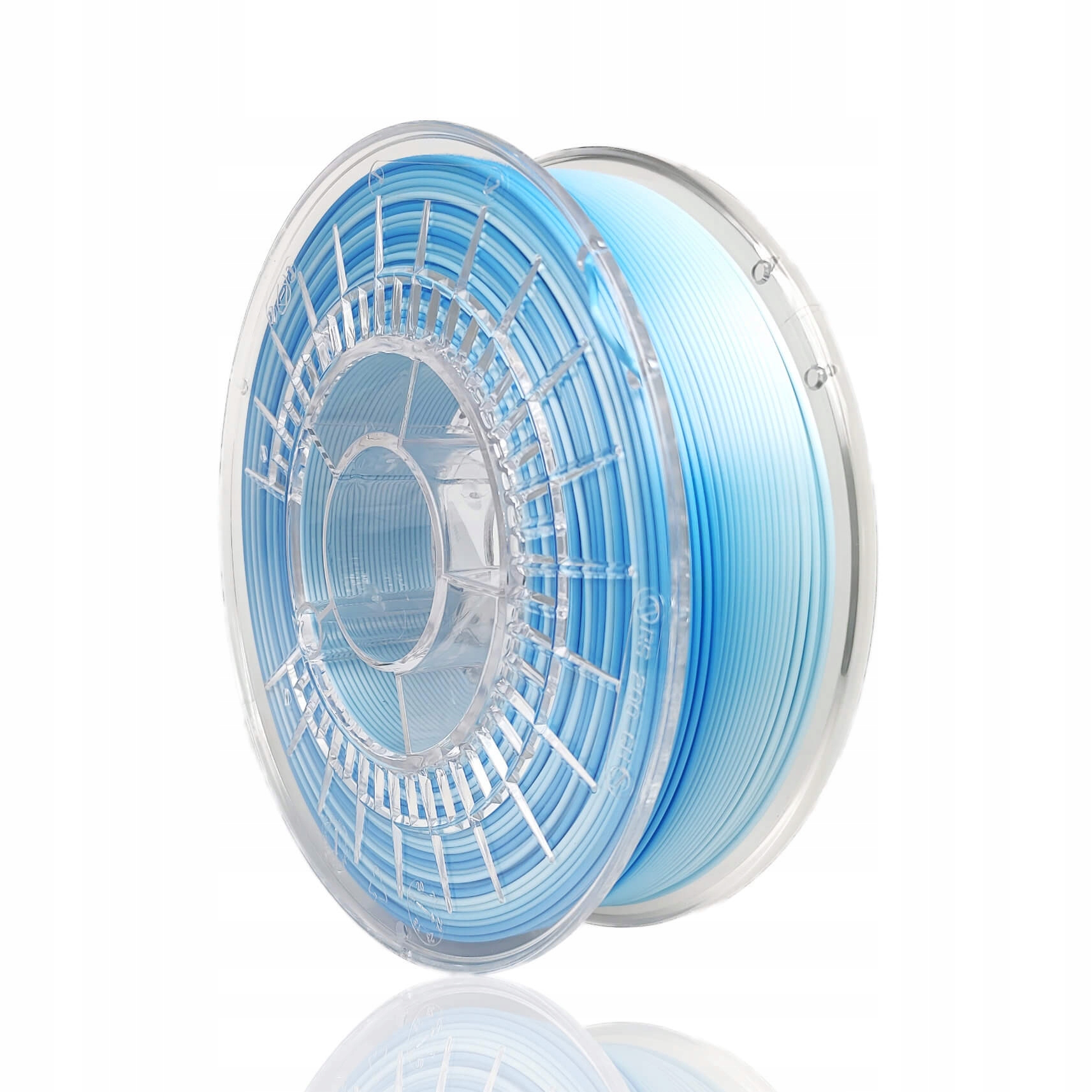 Filament ROSA 3D PLA Niebieski Tęczowy Jedwabny (BLUE RAINBOW SILK)