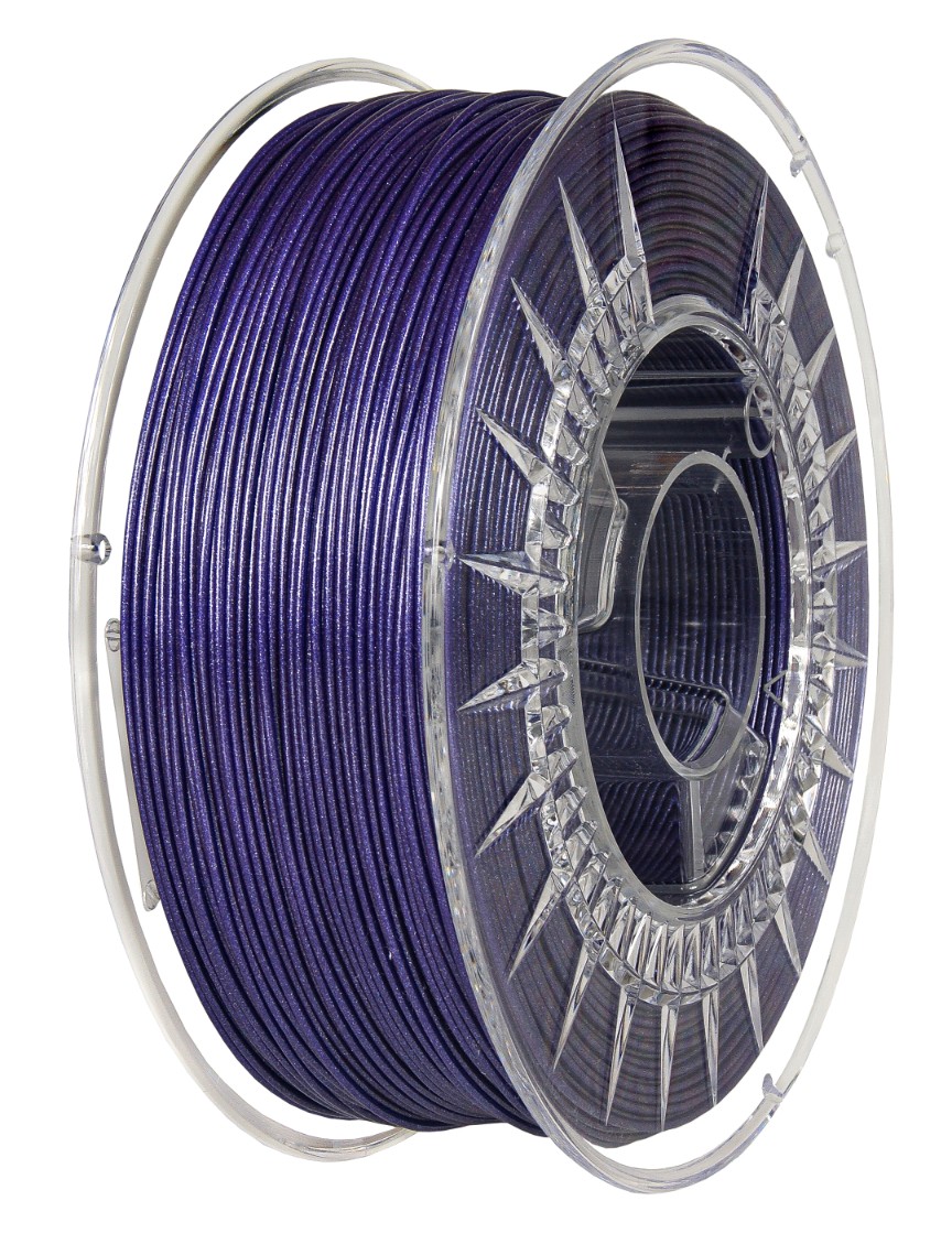 Filament DEVIL DESIGN PLA Fioletowy Brokatowy/Mieniący (PURPLE GLITTER)
