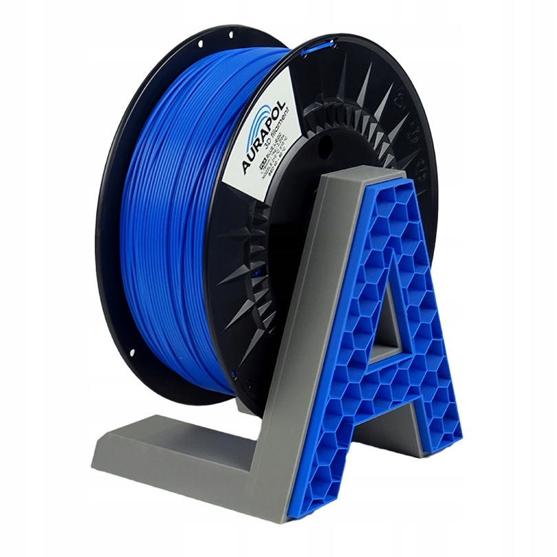 Filament Aurapol PLA Niebieski Przezroczysty (BLUE TRANSPARENT)