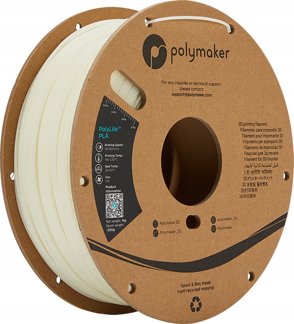 Filament Polymaker PLA Zielony Świecący w ciemności (GREEN GLOW)