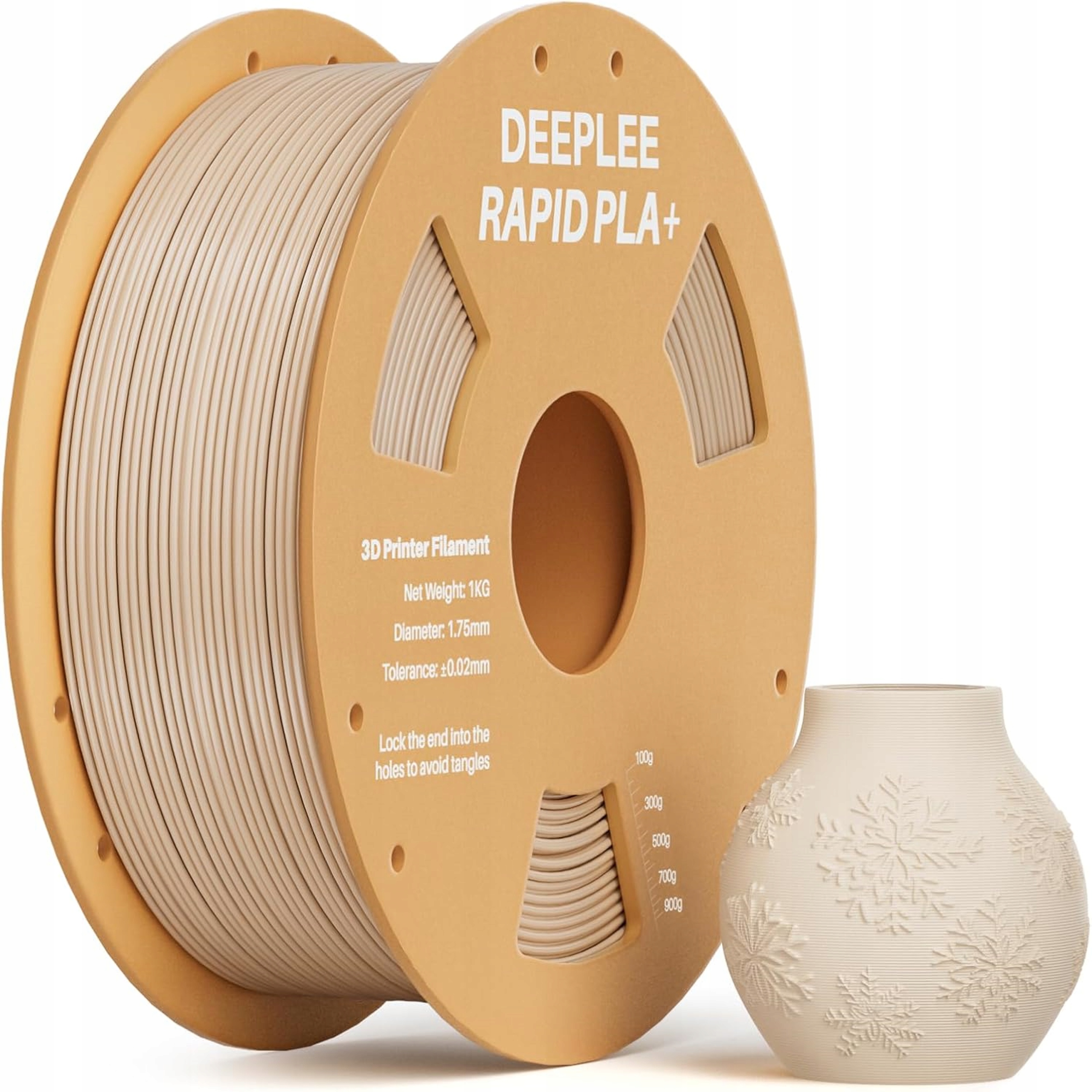 Filament null PLA Plus Brązowy (BROWN)