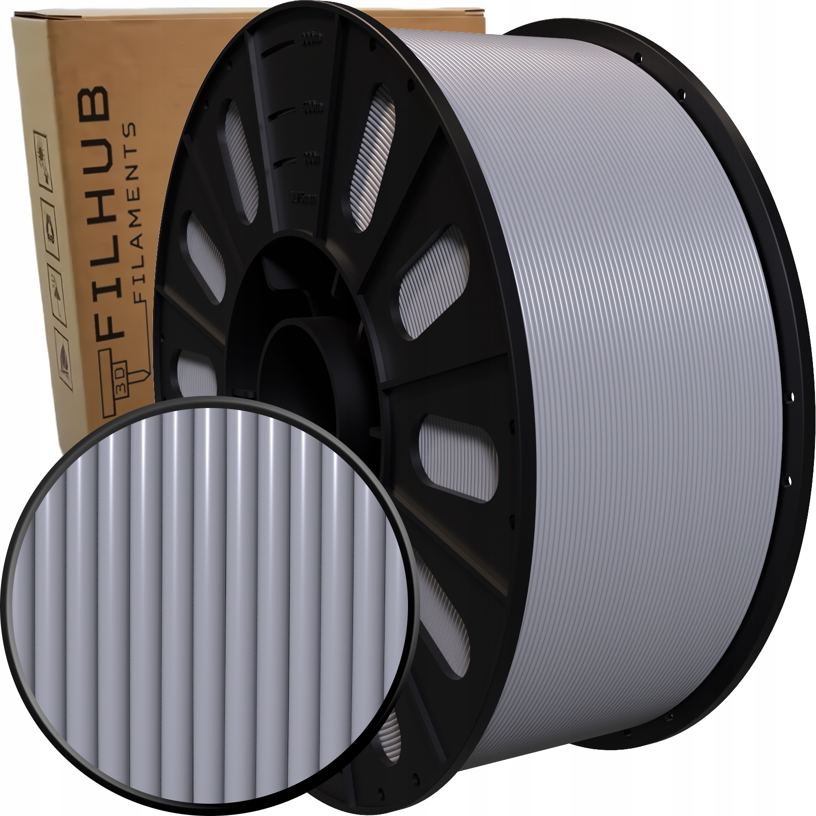 Filament null PETG Szary (GRAY)