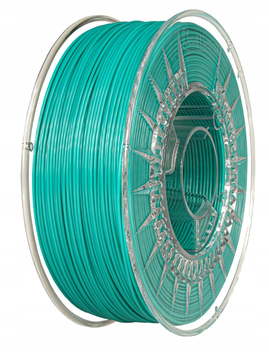 Filament DEVIL DESIGN PLA Zielony Przezroczysty (GREEN TRANSPARENT)