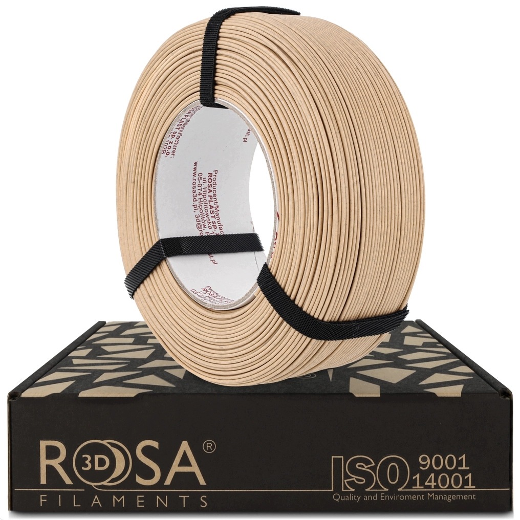 Filament ROSA 3D PLA Szary Matowy (GRAY MATTE)