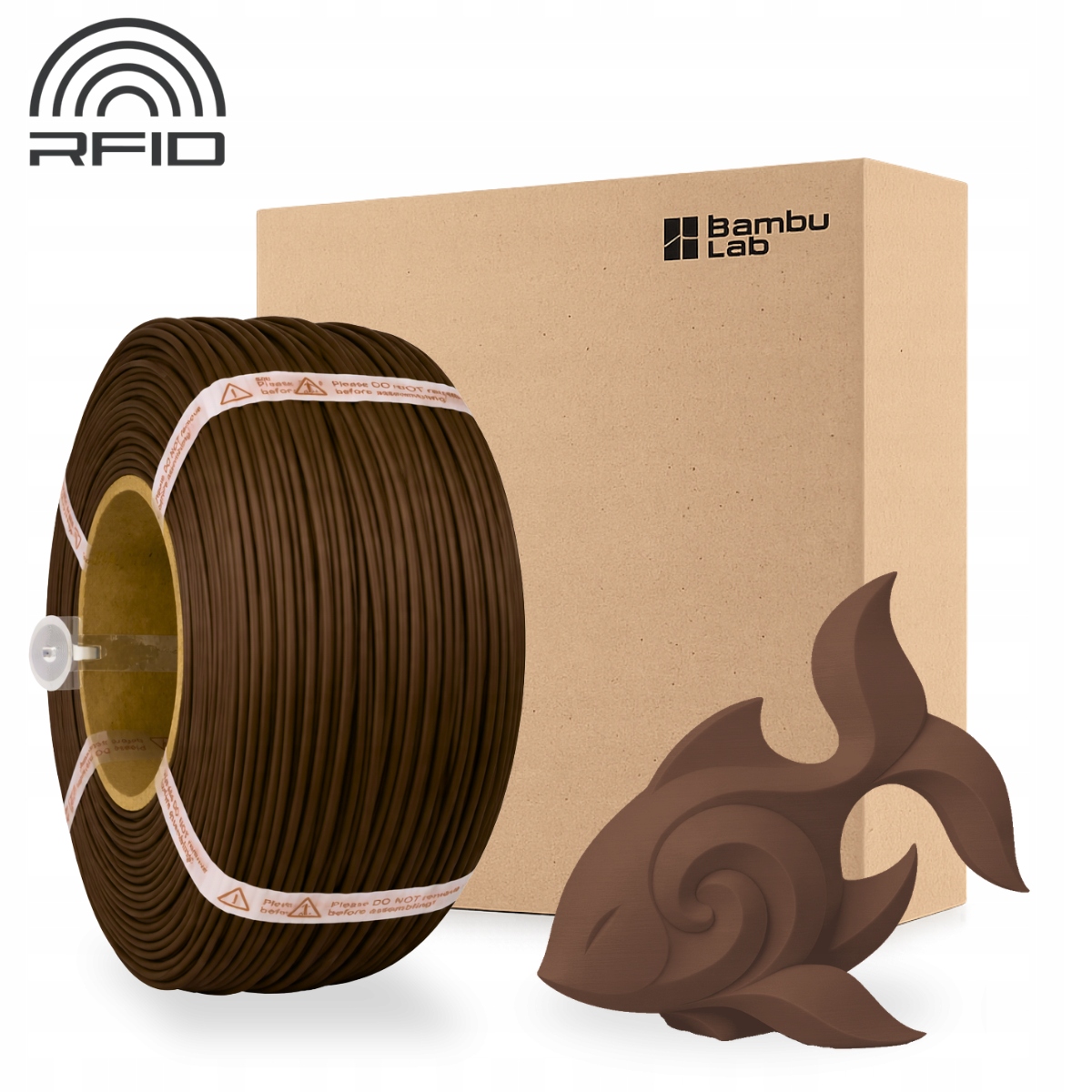 Filament Bambu Lab PLA Brązowy (BROWN)