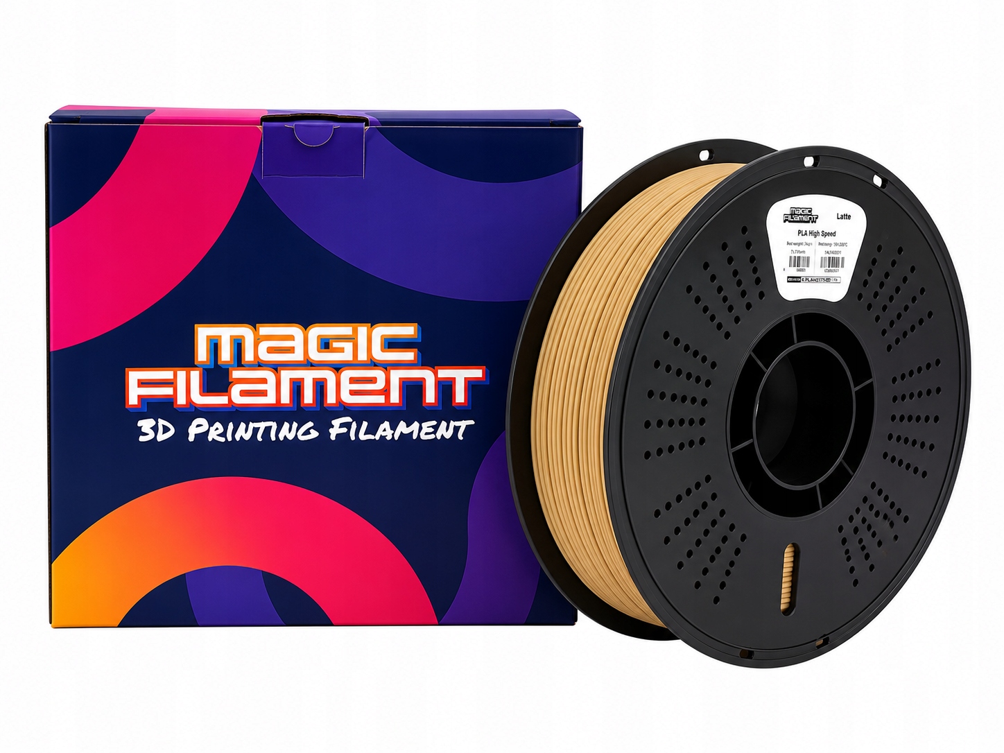 Filament Magic Filament PLA High-Speed Brązowy (BROWN)