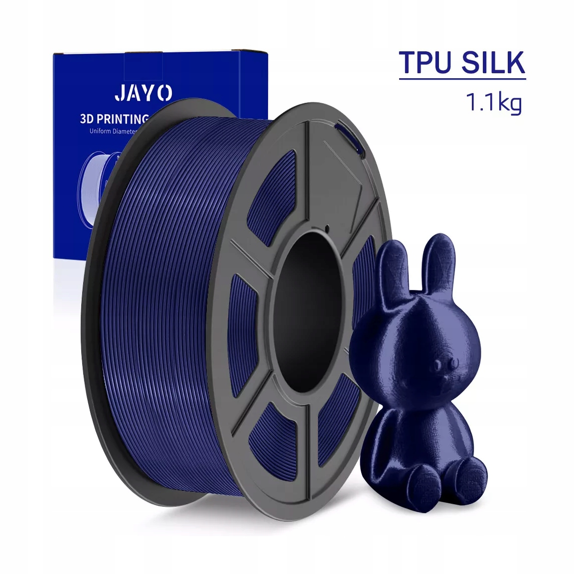 Filament JAYO TPU Niebieski Jedwabny (BLUE SILK)
