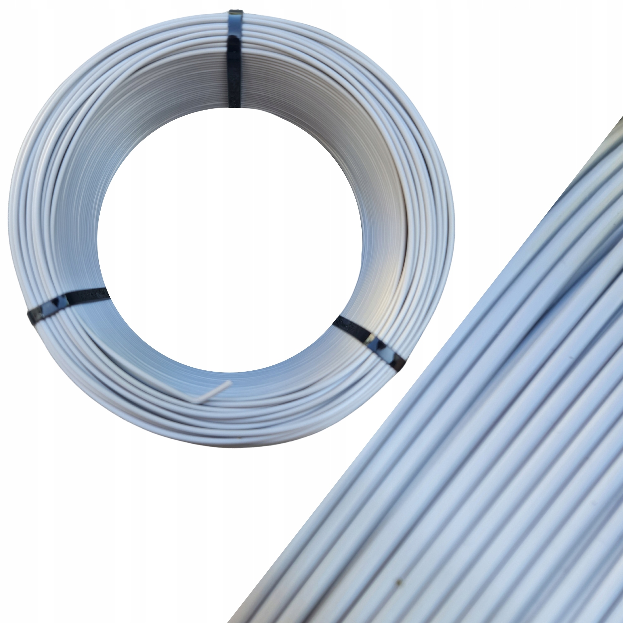 Filament Plastspaw PLA Srebrny Jedwabny (SILVER SILK)