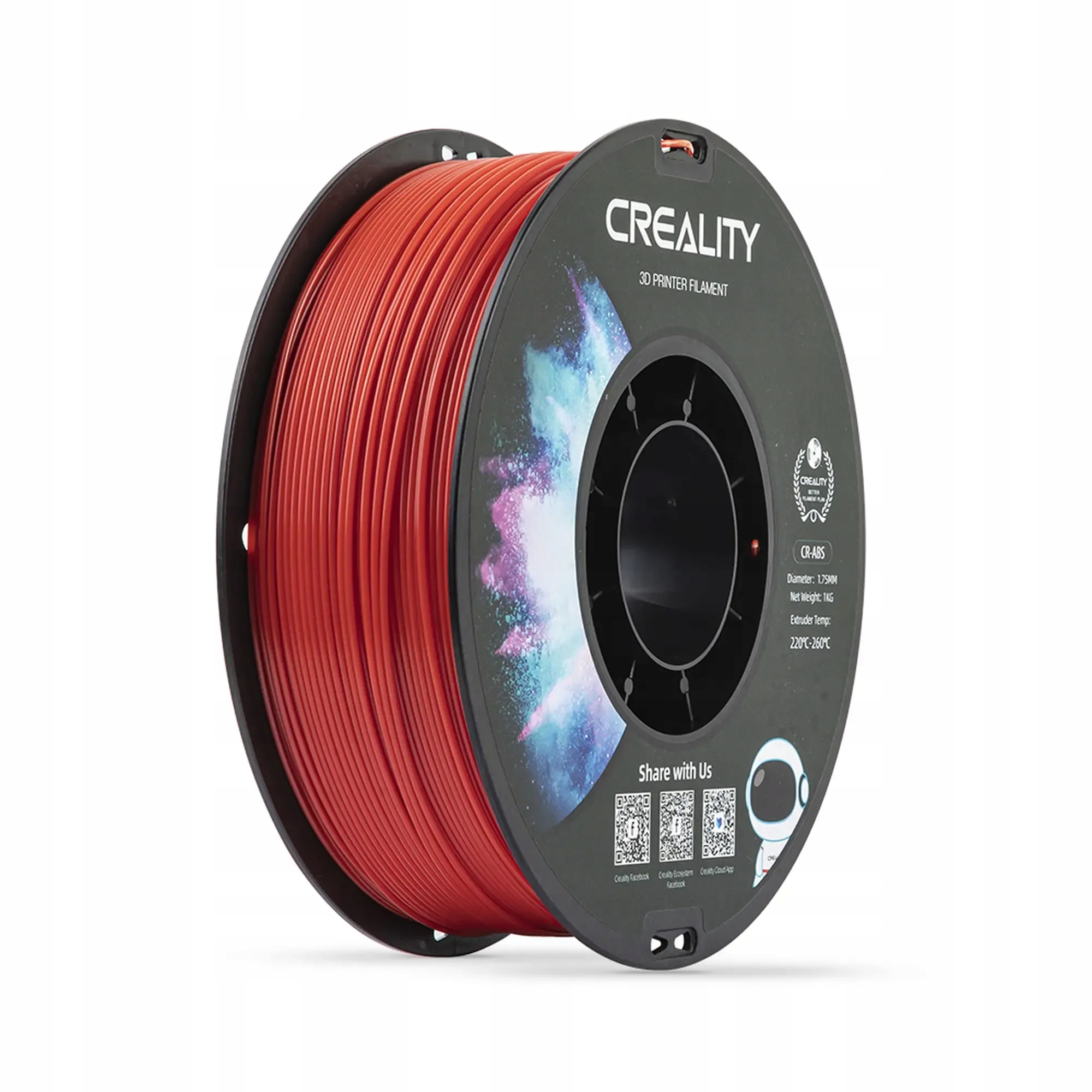 Filament Creality ABS Czerwony (RED)