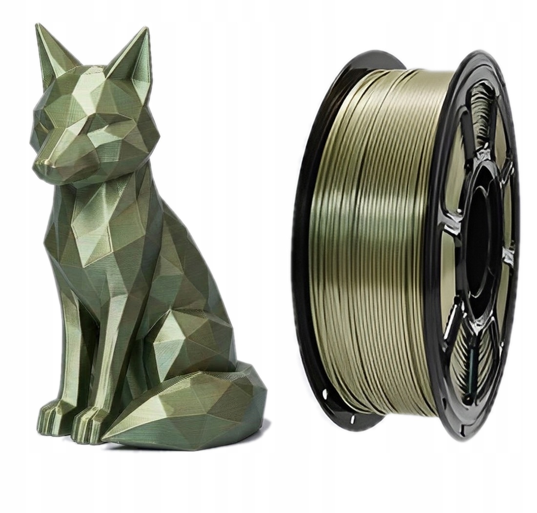 Filament KBR Games PLA Plus Brązowy Jedwabny (BROWN SILK)