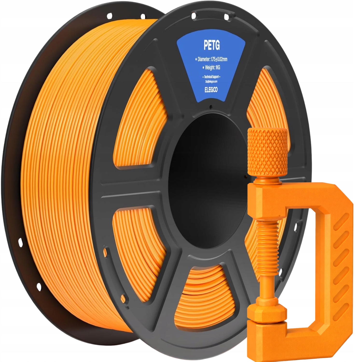 Filament Elegoo PETG Pomarańczowy (ORANGE)