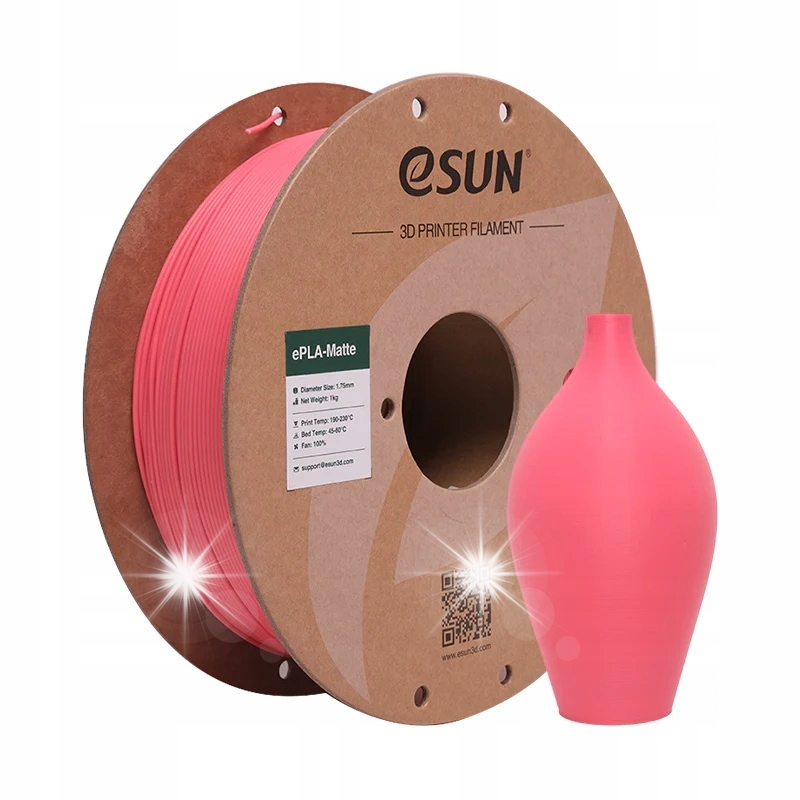 Filament eSUN PLA Różowy Matowy (PINK MATTE)