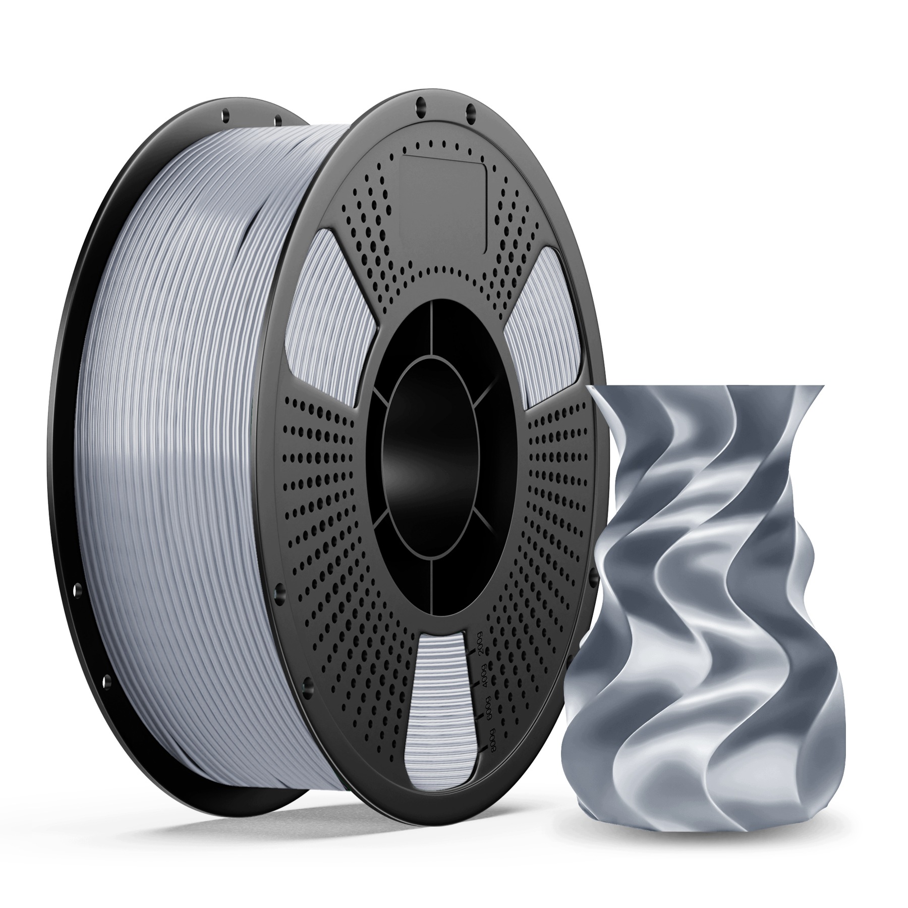 Filament Levemaker PLA Plus Srebrny Jedwabny (SILVER SILK)