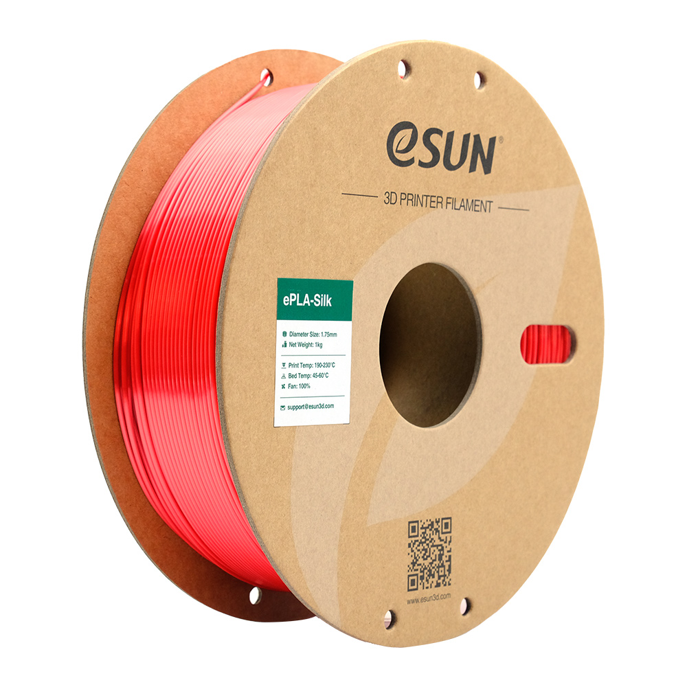 Filament eSUN PLA Czerwony Jedwabny (RED SILK)