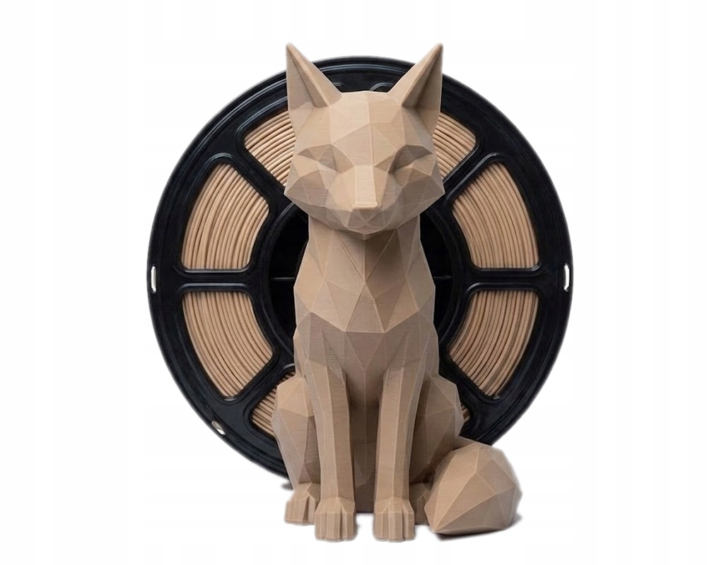 Filament KBR Games PLA Brązowy Drewniany (BROWN WOOD)