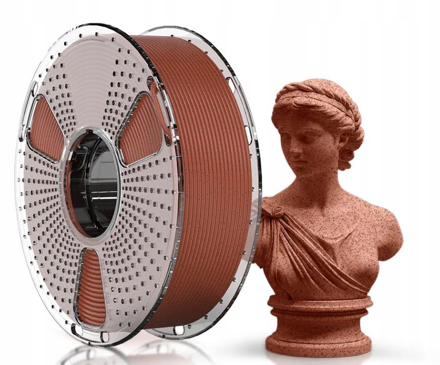 Filament SUNLU PLA Czerwony Teksturowany (RED TEXTURED)