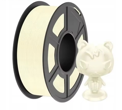 Filament null TPU-LW Czarny Brokatowy/Mieniący (BLACK GLITTER)