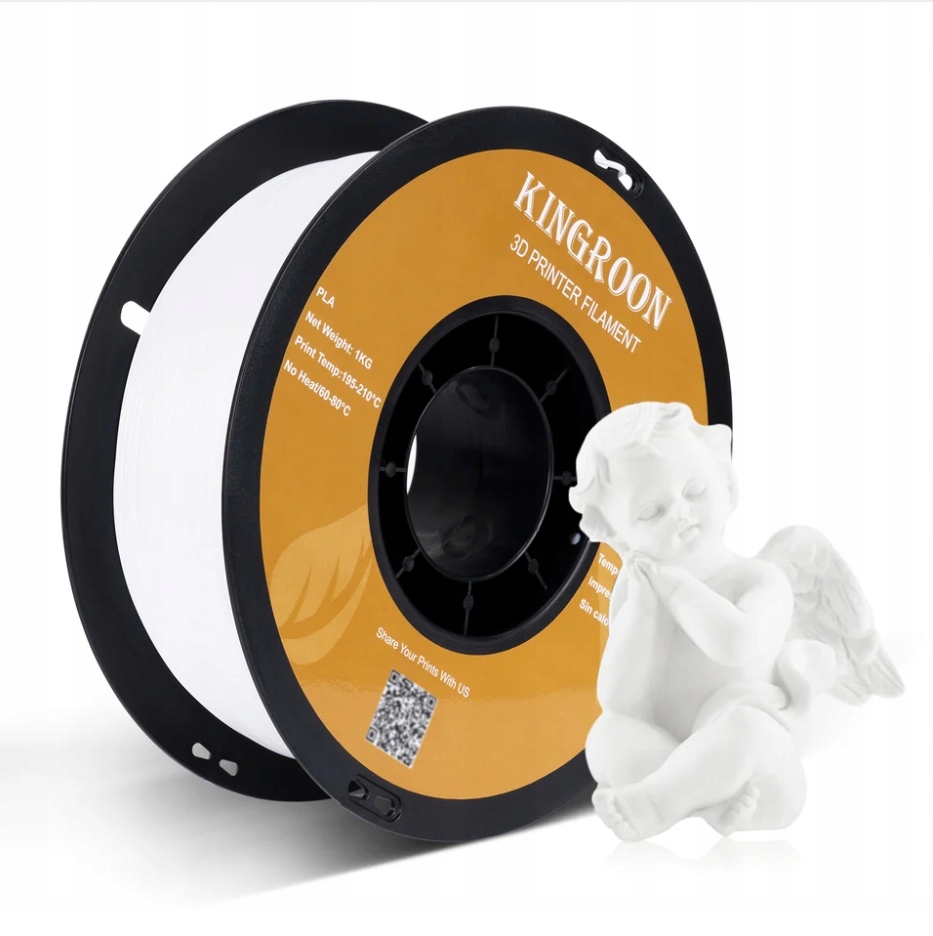 Filament null PLA Biały (WHITE)