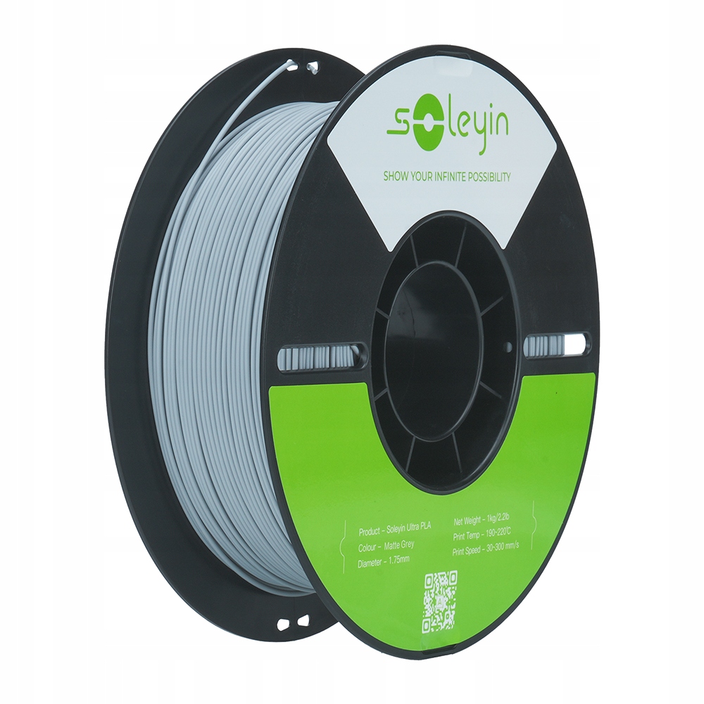 Filament Creality PLA Szary Matowy (GRAY MATTE)