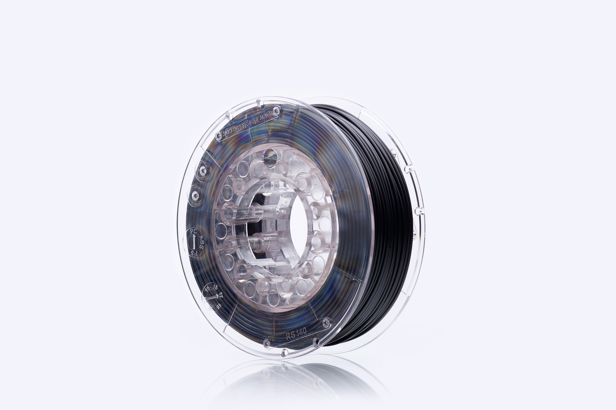 Filament Print me ASA Czarny (BLACK)