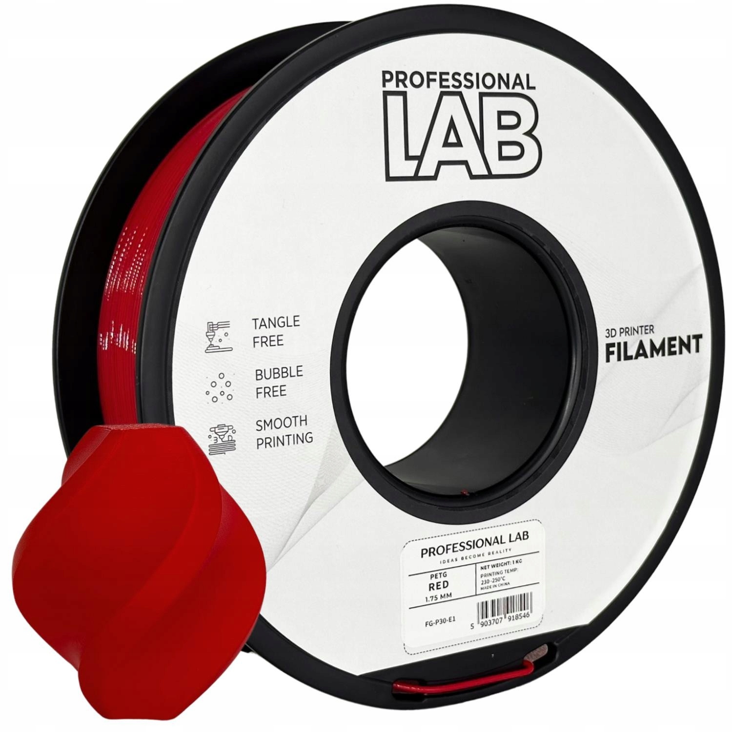 Filament Quantum PETG Czerwony (RED)