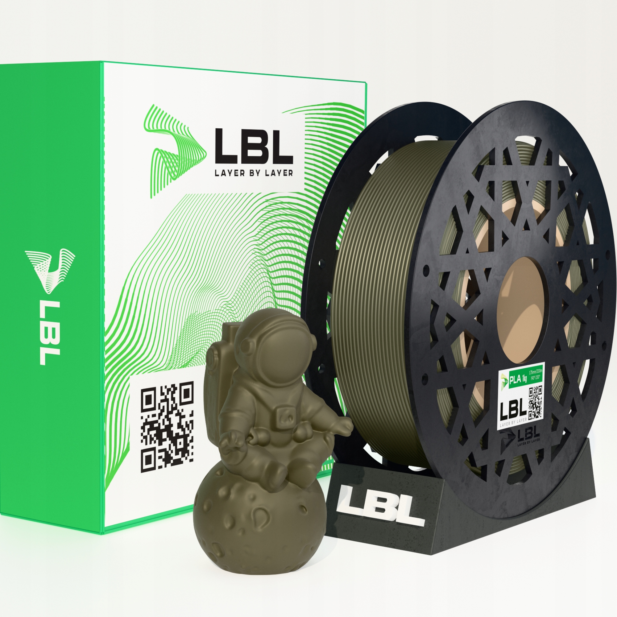 Filament null PLA Zielony (GREEN)