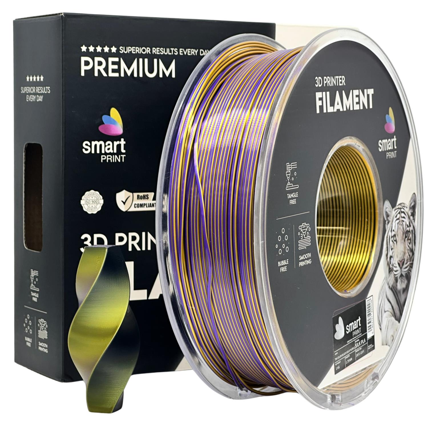 Filament Imagine PLA Plus  Tęczowy Jedwabny (RAINBOW SILK)