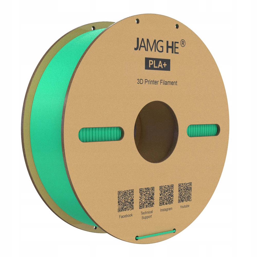 Filament Jamg He PLA Plus Zielony (GREEN)