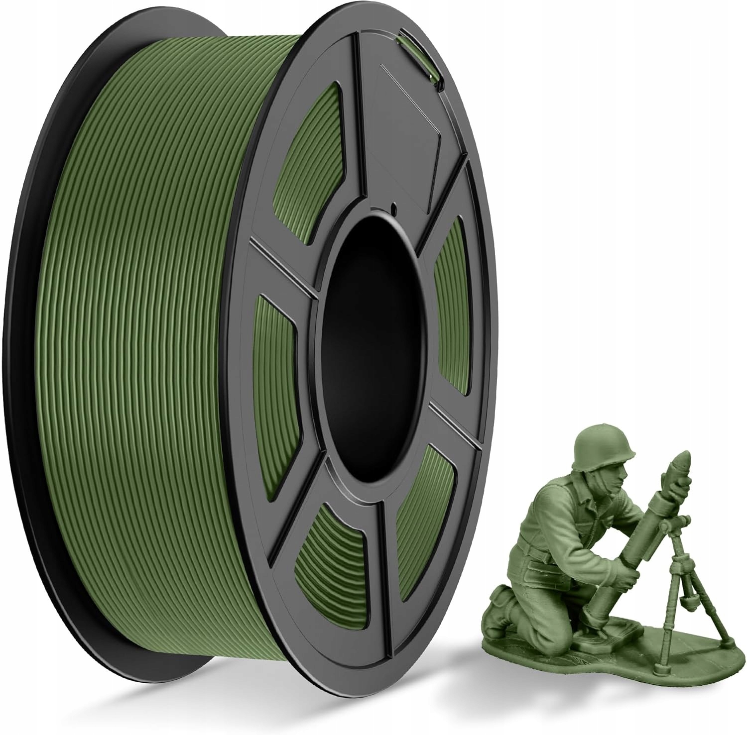 Filament null PLA Zielony Jedwabny (GREEN SILK)
