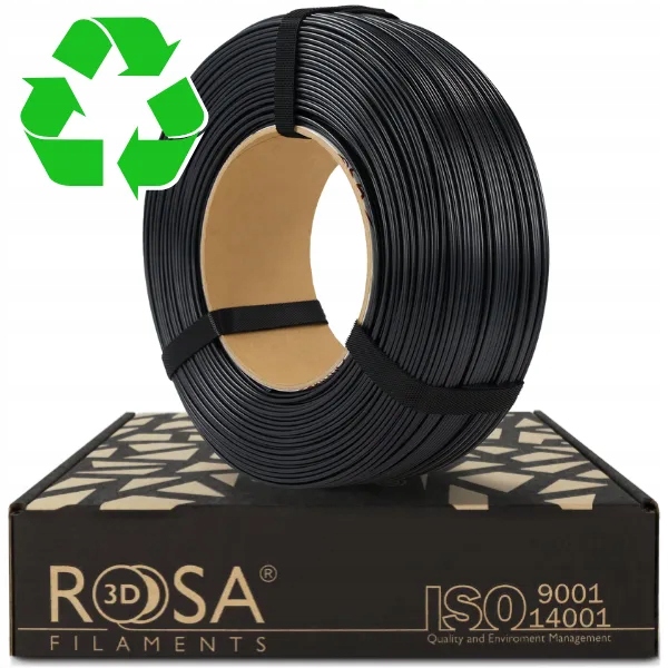 Filament ROSA 3D PETG Czarny (BLACK)
