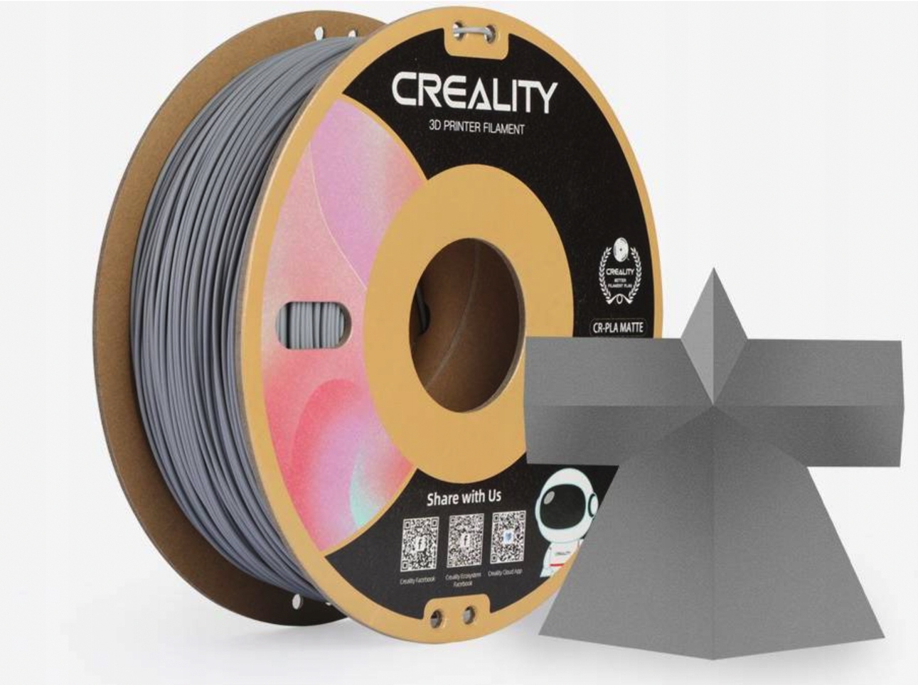 Filament Creality PLA Szary (GRAY)