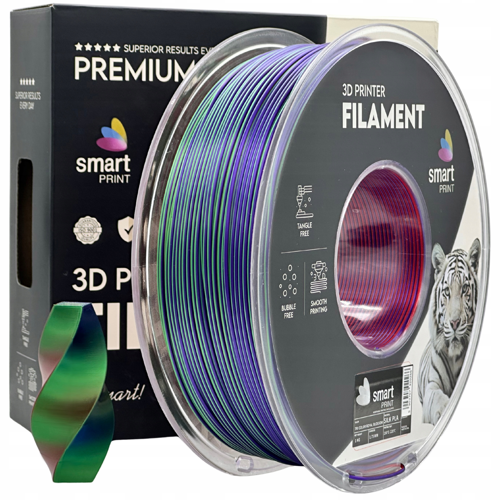 Filament Imagine PLA Plus  Tęczowy Jedwabny (RAINBOW SILK)