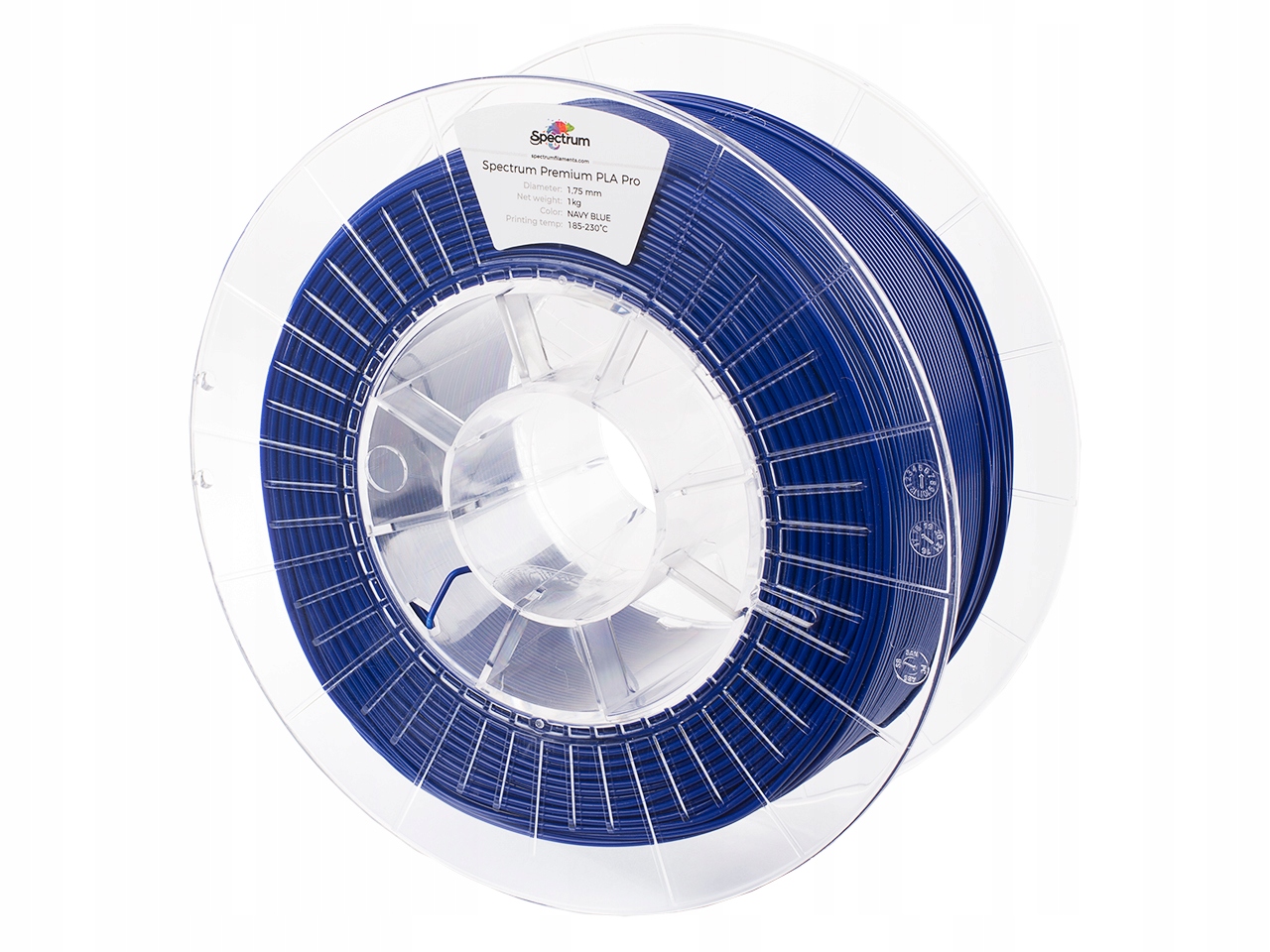 Filament null PLA Niebieski (BLUE)