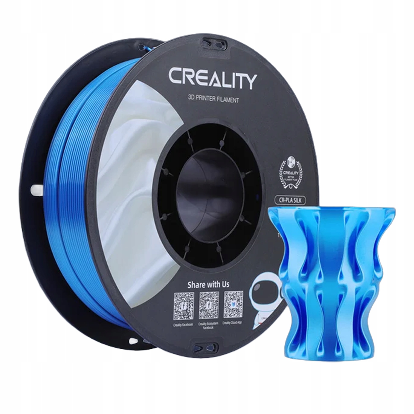 Filament Creality PLA Niebieski Jedwabny (BLUE SILK)