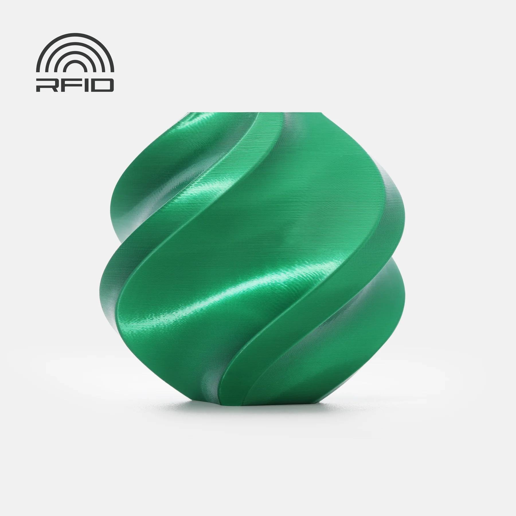Filament Bambu Lab PLA Zielony Jedwabny (GREEN SILK)