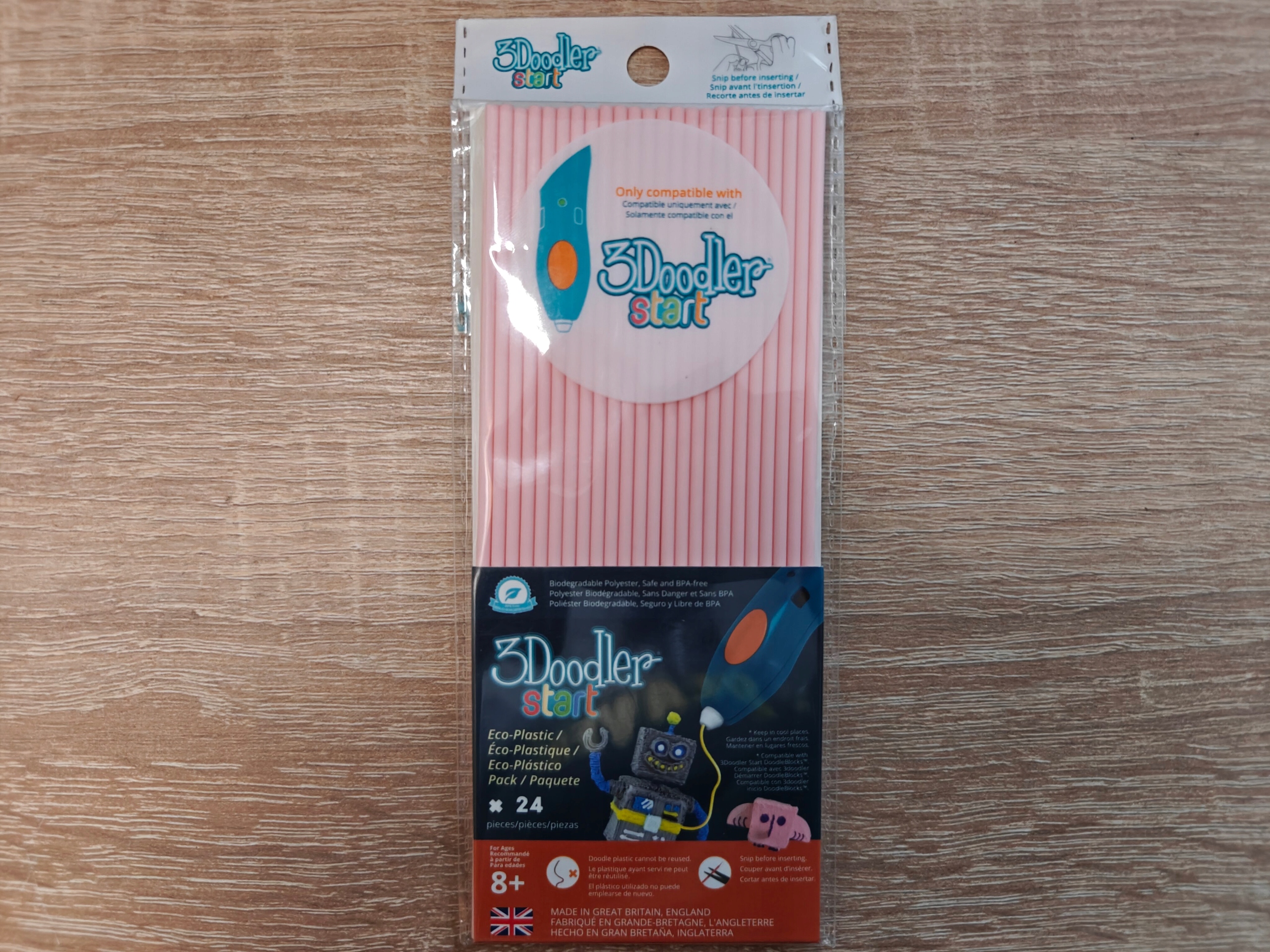 Filament 3Doodler PLA Różowy (PINK)