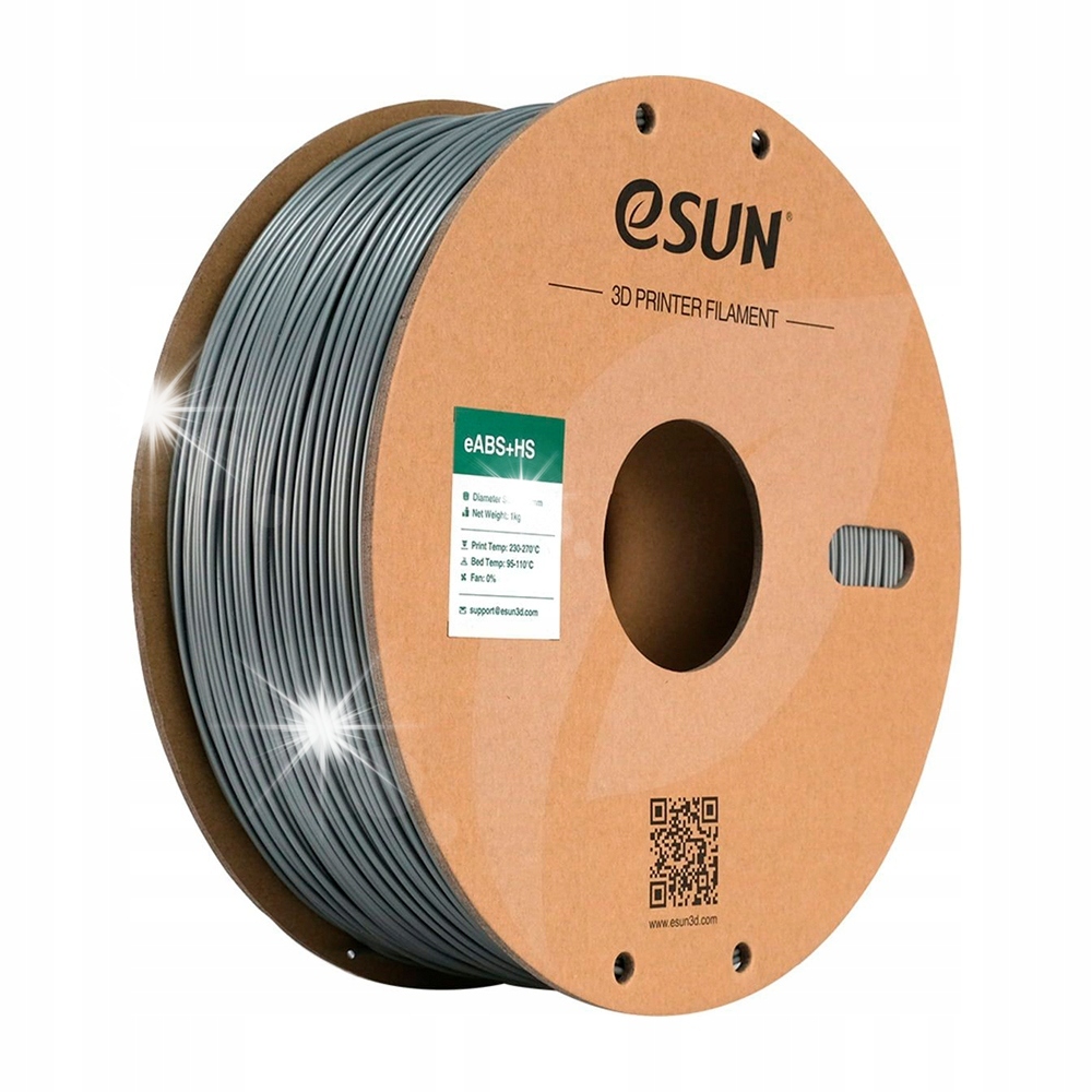 Filament eSUN ABS Plus High-Speed Srebrny (SILVER)
