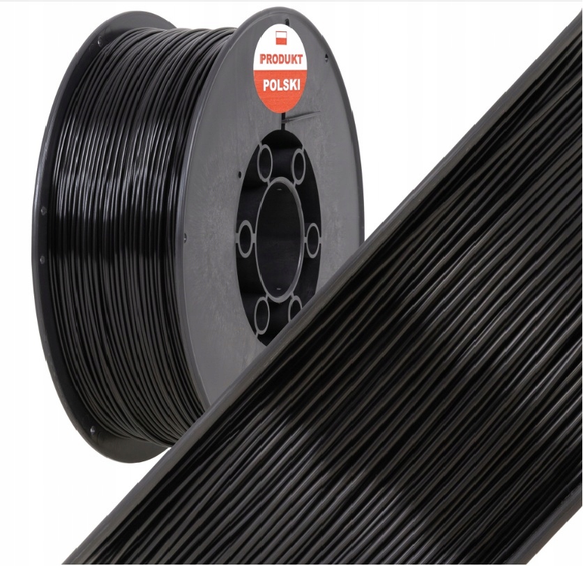 Filament Plastspaw PLA Czarny (BLACK)