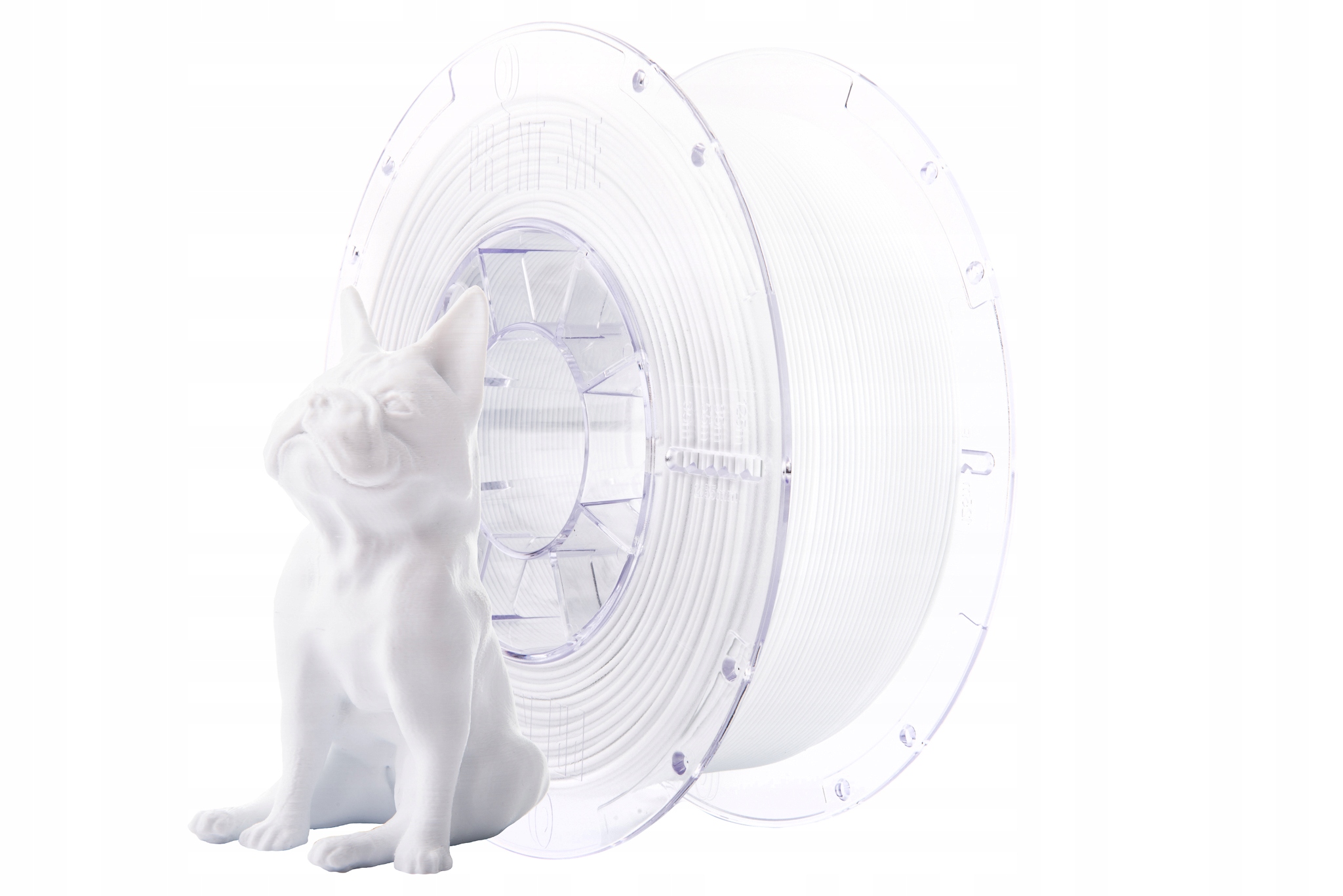 Filament Print me PLA Biały (WHITE)