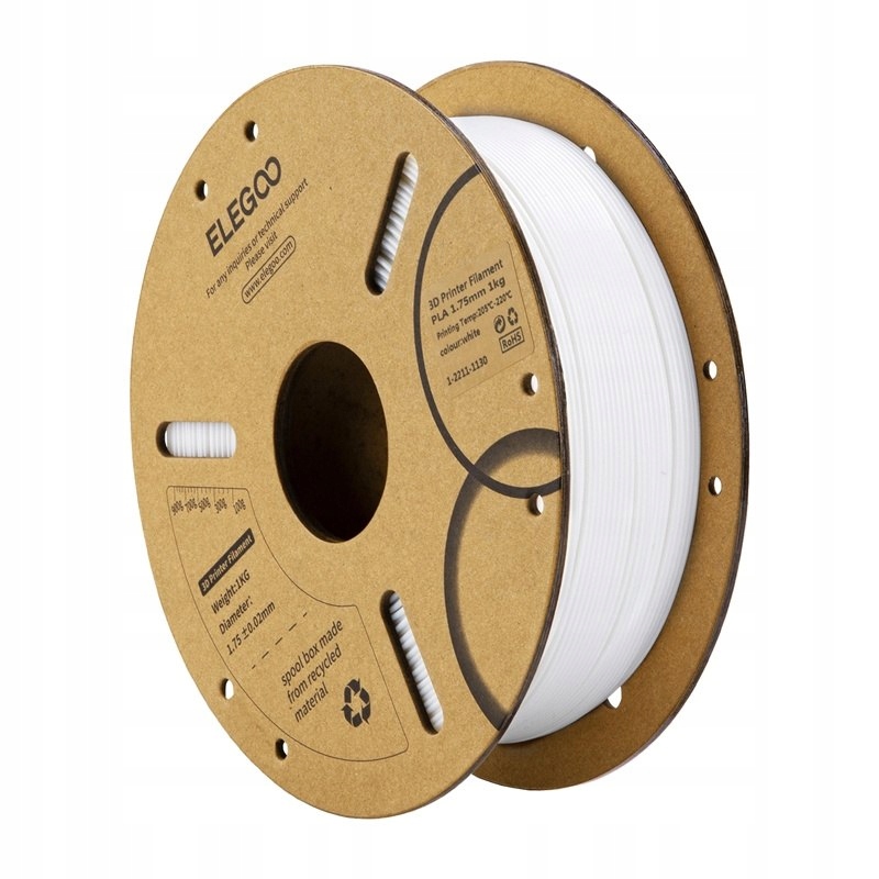 Filament Elegoo PLA Biały (WHITE)