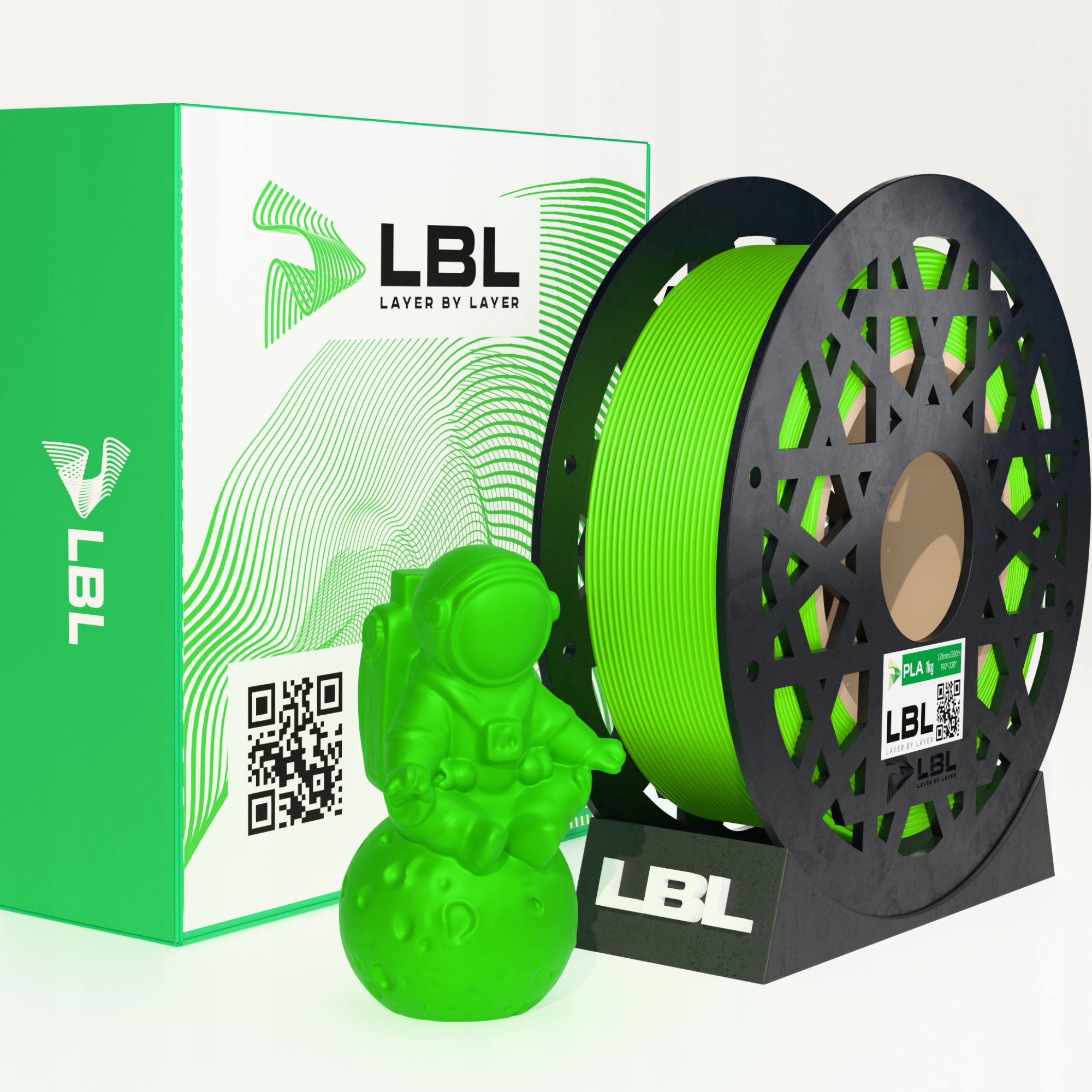 Filament null PLA Zielony (GREEN)