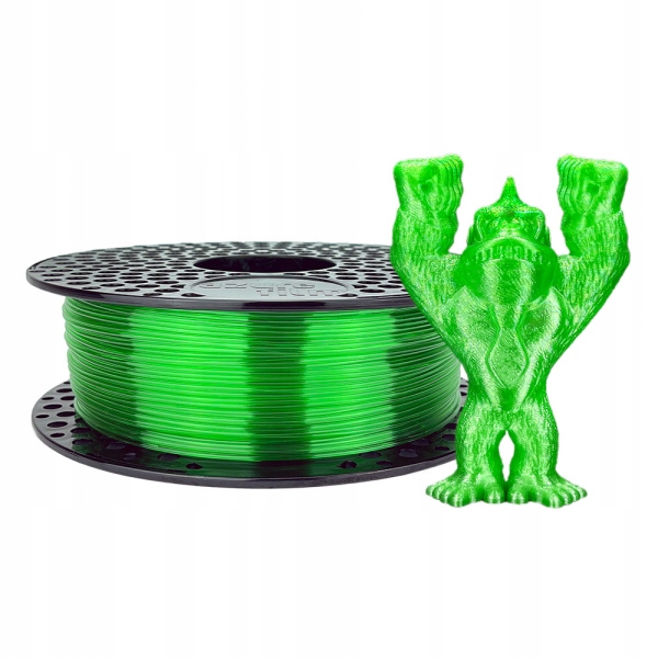 Filament null PETG Zielony Przezroczysty (GREEN TRANSPARENT)