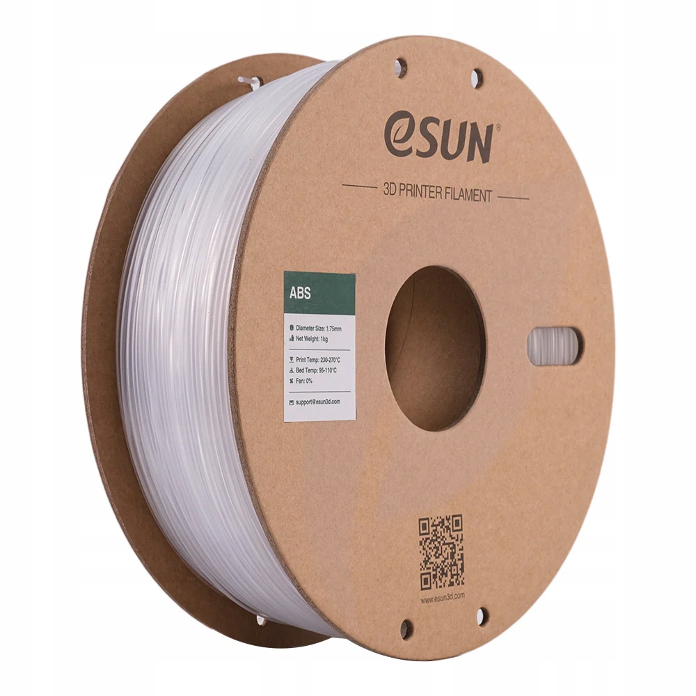 Filament null ABS Naturalny Przezroczysty (NATURAL TRANSPARENT)