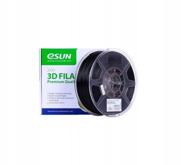 Filament eSUN PC Czarny Przezroczysty (BLACK TRANSPARENT)