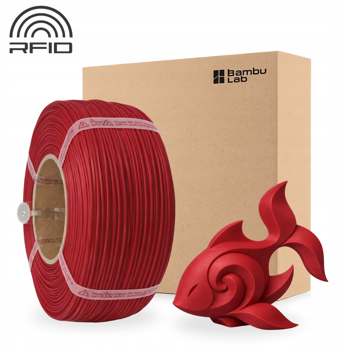Filament Bambu Lab PLA Czerwony (RED)
